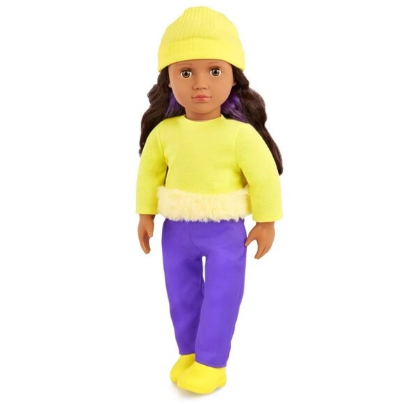 Our Generation Sola 18" Fashion Doll in Color Block Outfit NEW - Picture 3 of 7